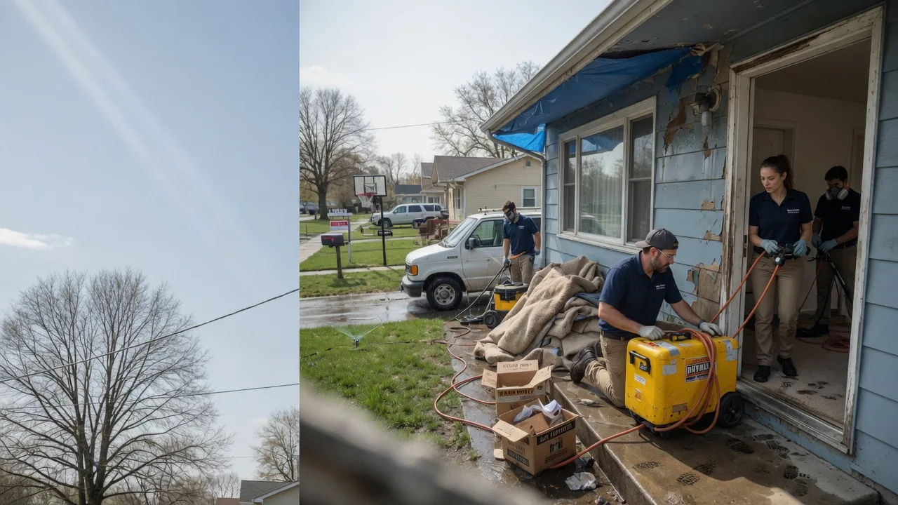Basement Flood Cleanup in Moundville, MO near me